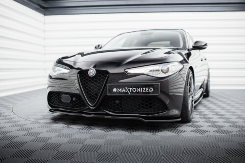 Maxton front splitter for ALFA ROMEO GIULIA VELOCE V.1