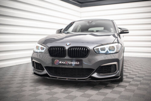 Maxton front splitter for BMW 1 F20/F21 M-Power FACELIFT V.1