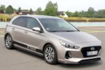 Maxton front splitter V.1 for HYUNDAI I30 MK3 HATCHBACK