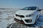 Maxton front splitter V.1 for KIA CEE'D / PRO CEE'D GT MK2