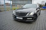 Maxton front splitter V.1 for MERCEDES-BENZ E63 AMG W212