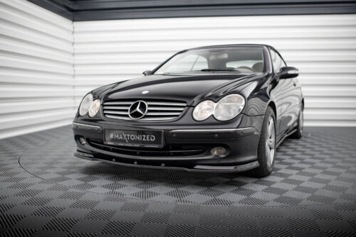 Maxton front splitter V.1 for MERCEDES CLK W 209 FOR STANDARD VERSION