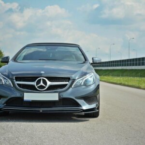 Maxton prednji splitter V.1 za Mercedes - Benz E Coupe / Cabrio C207 Facelift / A207 Facelit