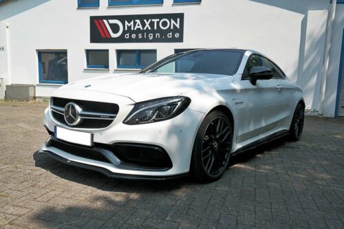 Maxton front splitter V.1 for Mercedes C-class C205 63AMG Coupe