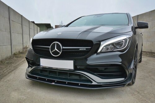 Maxton front splitter V.1 for Mercedes CLA A45 AMG C117 Facelift