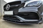 Maxton front splitter V.1 for Mercedes CLA A45 AMG C117 Facelift