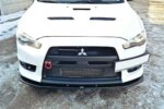 Maxton front splitter V.1 for Mitsubishi Lancer Evo X