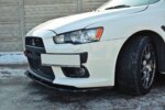 Maxton front splitter V.1 for Mitsubishi Lancer Evo X