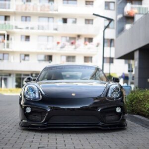 Maxton prednji splitter V.1 za Porsche Cayman Mk2 981C