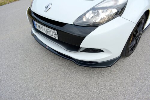 Maxton front splitter V.1 for RENAULT CLIO MK3 RS FACELIFT