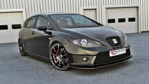 Maxton front splitter V.1 for SEAT LEON MK2 CUPRA FR (FACELIFT)