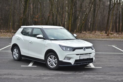 Maxton front splitter V.1 for SSANGYONG TIVOLI