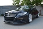 Maxton front splitter V.1 for VW PASSAT CC PREFACE MODEL, STANDARD BUMPER