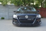 Maxton front splitter V.1 for VW PASSAT CC PREFACE MODEL, STANDARD BUMPER