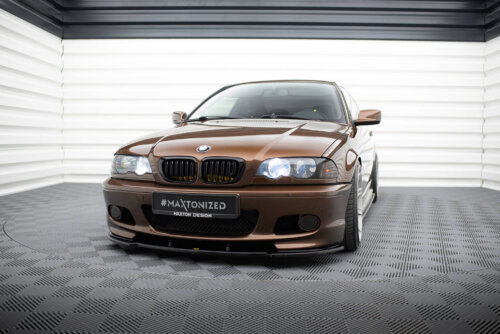 Maxton front splitter V.1 for BMW 3 E46 M-PACK COUPE