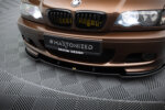 Maxton front splitter V.1 for BMW 3 E46 M-PACK COUPE