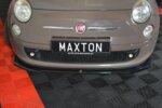 Maxton front splitter V.2 for FIAT 500 HATCHBACK PREFACE