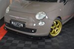 Maxton front splitter V.2 for FIAT 500 HATCHBACK PREFACE