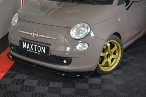 Maxton front splitter V.2 for FIAT 500 HATCHBACK PREFACE