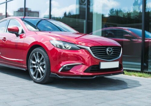 Maxton front splitter V.2 for Mazda 6 GJ (Mk3) Facelift