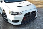 Maxton front splitter V.2 for Mitsubishi Lancer Evo X