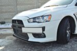 Maxton front splitter V.2 for Mitsubishi Lancer Evo X