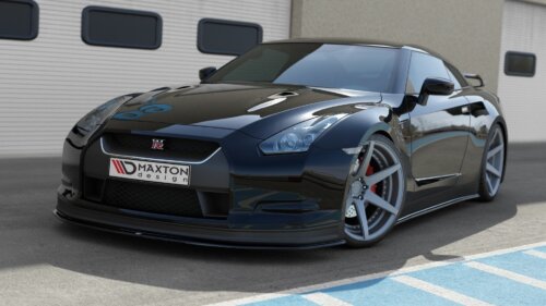 Maxton front splitter V.2 for NISSAN GT-R PREFACE COUPE (R35-SERIES)