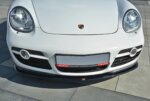 Maxton front splitter V.2 for PORSCHE CAYMAN S 987C