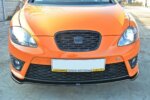 Maxton front splitter V.2 for SEAT LEON MK2 CUPRA / FR (FACELIFT)