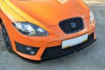 Maxton front splitter V.2 for SEAT LEON MK2 CUPRA / FR (FACELIFT)