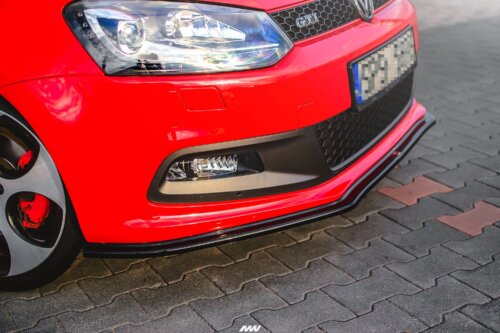 Maxton front splitter V.2 for Volkswagen Polo GTI Mk5