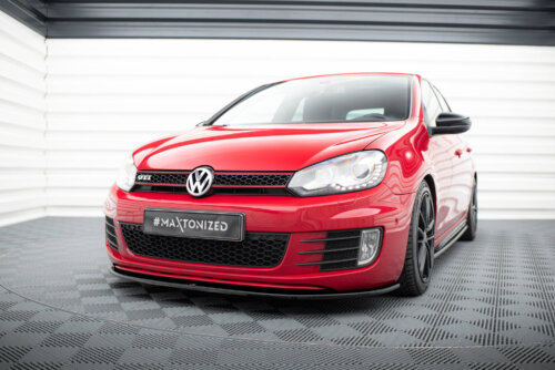 Maxton front splitter V.2 for VW GOLF VI GTI