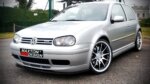 Maxton front splitter for VW GOLF IV (FOR 25TH FRONT BUMPER SPOILER)