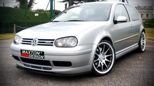 Maxton front splitter for VW GOLF IV (FOR 25TH FRONT BUMPER SPOILER)
