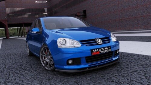 Maxton front splitter for VW GOLF MK5 (FIT ONLY WITH VOTEX FRONT LIP)