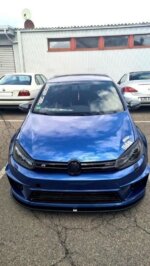 Maxton front splitter for VW GOLF VI (FOR R400 BUMPER)