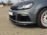 Maxton front splitter for VW GOLF VI R CUPRA LOOK