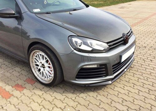 Maxton front splitter for VW GOLF VI R CUPRA LOOK