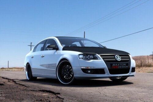 Maxton front splitter for VW PASSAT B6
