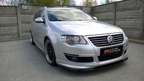 Maxton front splitter for VW PASSAT B6 R-LINE