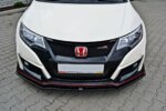 Maxton front splitter V.1 for HONDA CIVIC IX TYPE R