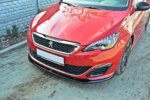 Maxton prednji splitter V.2 za PEUGEOT 308 II GTI