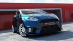 Maxton Front Bumper (Focus RS Look) for Ford Fiesta Mk7 FL