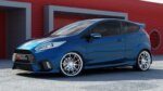 Maxton Front Bumper (Focus RS Look) for Ford Fiesta Mk7 FL