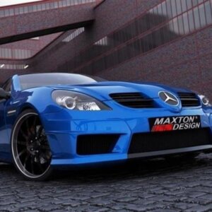 Maxton Front Bumper for Mercedes SLK R171 (SLK R172 AMG Look)