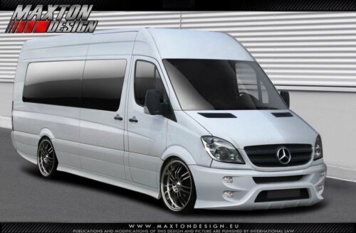 Maxton Front Bumper for Mercedes Sprinter Mk2