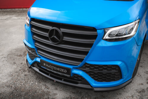 Maxton Front Bumper + Splitter for Mercedes-Benz Sprinter Mk3