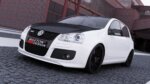 Maxton Front Bumper Spoiler 30TH for VW Golf V GTI
