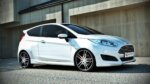 Maxton Front Bumper Spoiler Ford Fiesta Mk7 FL