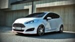Maxton Front Bumper Spoiler Ford Fiesta Mk7 FL